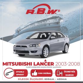 RBW Mitsubishi Lancer Muz 2003-2008 Silecek Takımı