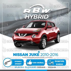 RBW Nissan Juke 2010-2016 Ön Hybrid Silecek Takımı