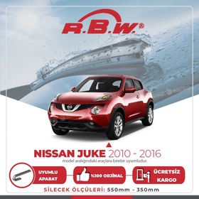 RBW Nissan Juke 2010-2016 Ön Muz Silecek Takımı