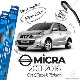 RBW Nissan Micra Muz 2011-2016 Silecek Takımı
