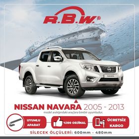 RBW Nissan Navara 2005-2013 Ön Muz Silecek Takımı