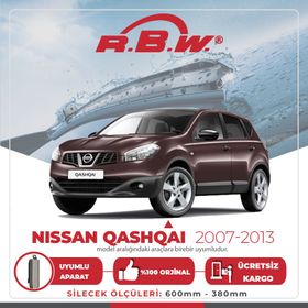 RBW Nissan Qashqai 2007-2013 Ön Muz Silecek Takımı
