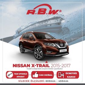 RBW Nissan X-trail Muz 2015-2021 Silecek Takımı