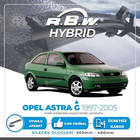 RBW Opel Astra G 1997-2005 Ön Hybrid Silecek Takımı