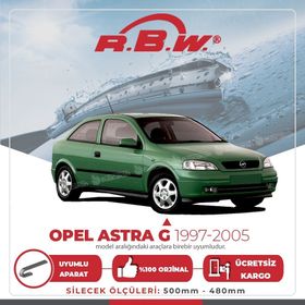 RBW Opel Astra G 1997-2005 Ön Muz Silecek Takımı