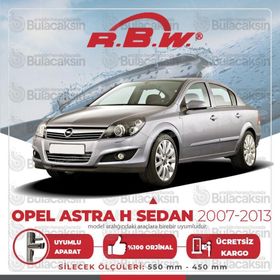 RBW Opel Astra H Sedan 2007-2013 Ön Muz Silecek Takımı