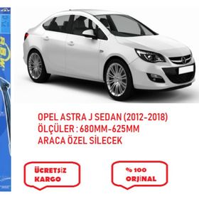 RBW Opel Astra J Sedan 2012-2018 Ön Muz Silecek Takımı