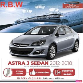 RBW Opel Astra J Sedan 2012-2018 Ön Muz Silecek Takımı