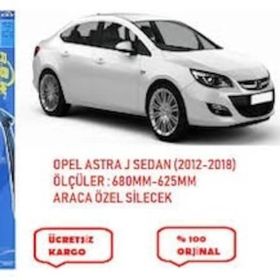 RBW Opel Astra J Sedan 2012-2018 Ön Muz Silecek Takımı