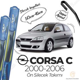 RBW Opel Corsa C 2000-2006 Ön Hybrid Silecek Takımı