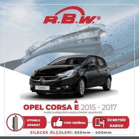 RBW Opel Corsa E 2014-2019 Muz Silecek Takımı