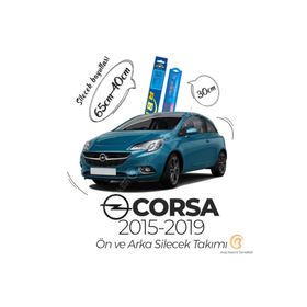 RBW Opel Corsa E 2014-2019 Ön Arka Silecek Seti