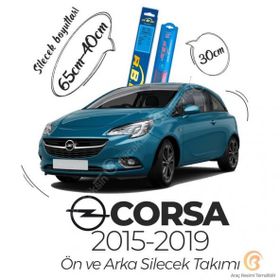 RBW Opel Corsa E 2014-2019 Uyumlu Ön ve Arka Silecek Seti