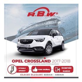 RBW Opel Crossland X 2017-2020 Muz Silecek Takımı