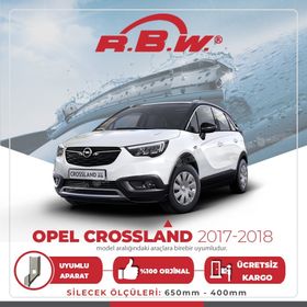 RBW Opel Crossland X 2017-2020 Muz Silecek Takımı