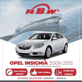 RBW Opel İnsignia Sedan 2008-2013 Ön Muz Silecek Takımı