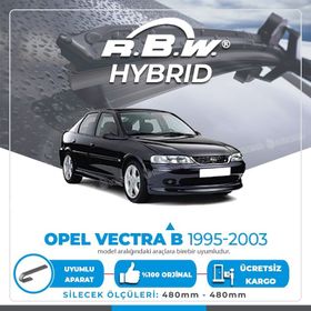 RBW Opel Vectra B 1995-2003 Ön Hybrid Silecek Takımı