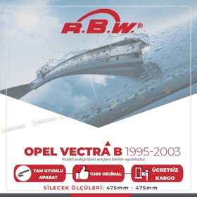 RBW Opel Vectra B 1995-2003 Ön Muz Silecek Takımı