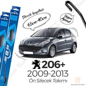 RBW Peugeot 206+ Muz 2009-2013 Silecek Takımı