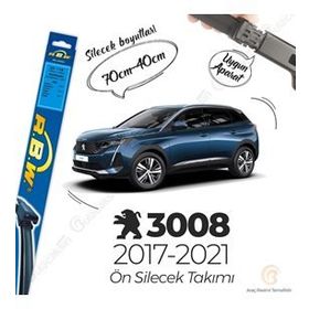 RBW Peugeot 3008 2017-2019 Muz Silecek Takımı