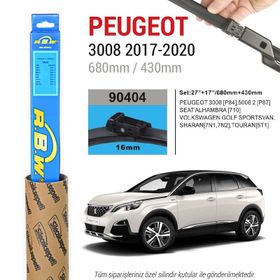 RBW Peugeot 3008 2017-2021 Muz Silecek Takımı