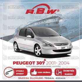 RBW Peugeot 307 2001-2004 Ön Muz Silecek Takımı