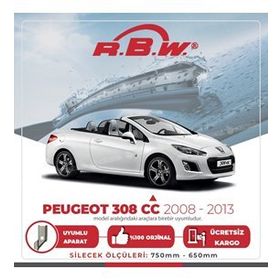 RBW Peugeot 308 CC 2009-2013 Muz Silecek Takımı