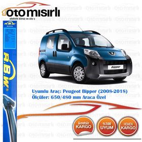 RBW Peugeot Bipper 2008-2017 Ön Silecek Takımı