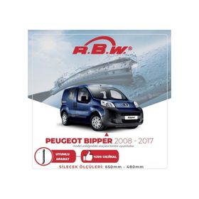 RBW Peugeot Bipper Tepee 2008-2017 Muz Silecek Takımı