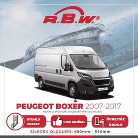 RBW Peugeot Boxer 2007-2017 Muz Silecek Takımı
