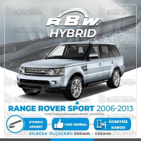 RBW Range Rover Sport 2006-2013 Ön Hybrid Silecek Takımı