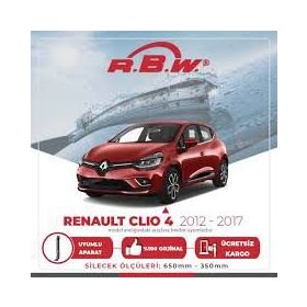 RBW Renault Clio 4 2012-2017 Ön Muz Silecek Takımı