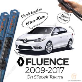 RBW Renault Fluence 2010-2017 Ön Hybrid Silecek Takımı