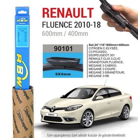 RBW Renault Fluence 2010-2018 Ön Muz Silecek Takımı
