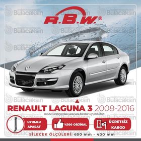 RBW Renault Laguna 2008-2016 Muz Silecek Takımı
