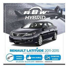RBW Renault Latitude 2011-2015 Ön Hybrid Silecek Takımı