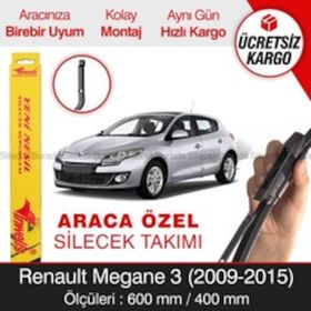 RBW Renault Megane 3 2009-2015 Ön Muz Silecek Takımı