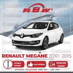 RBW Renault Megane 3 2009-2015 Ön Muz Silecek Takımı