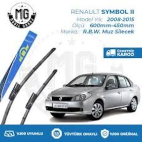 RBW Renault Symbol 2009-2012 Ön Muz Silecek Takımı
