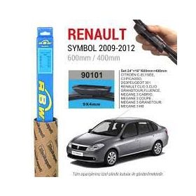 RBW Renault Symbol 2009-2012 Ön Muz Silecek Takımı