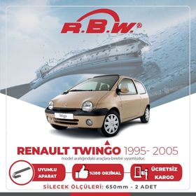 RBW Renault Twingo 1995-2005 Ön Muz Silecek Takımı