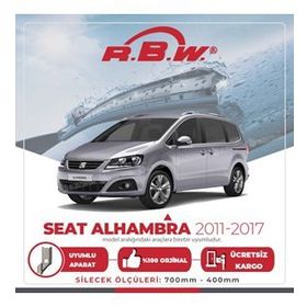 RBW Seat Alhambra 2011-2017 Muz Silecek Takımı