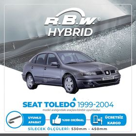 RBW Seat Toledo 1999-2004 Ön Hybrid Silecek Takımı