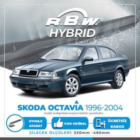 RBW Skoda Octavia 1996-2004 Ön Hybrid Silecek Takımı