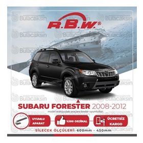 RBW Subaru Forester 2008-2012 Muz Silecek Takımı