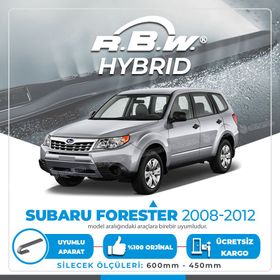 RBW Subaru Forester 2008-2012 Ön Hybrid Silecek Takımı