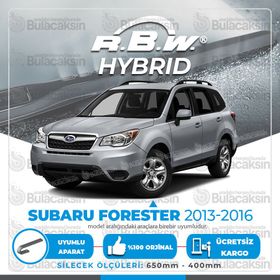 RBW Subaru Forester 2013-2016 Ön Hybrid Silecek Takımı