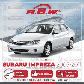 RBW Subaru Impreza 2007-2011 Muz Silecek Takımı