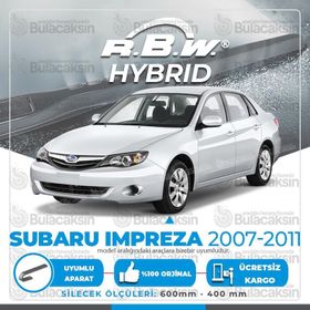 RBW Subaru İmpreza 2007-2011 Ön Hybrid Silecek Takımı