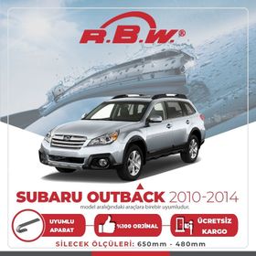 RBW Subaru Outback 2010-2014 Ön Muz Silecek Takımı